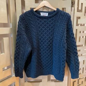 100% Wool Sweater Made in Ireland